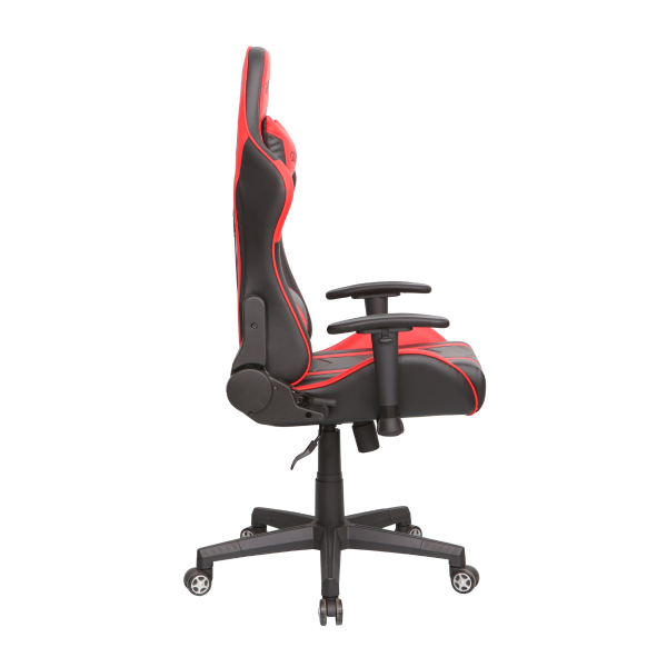 Червен геймърски стол.