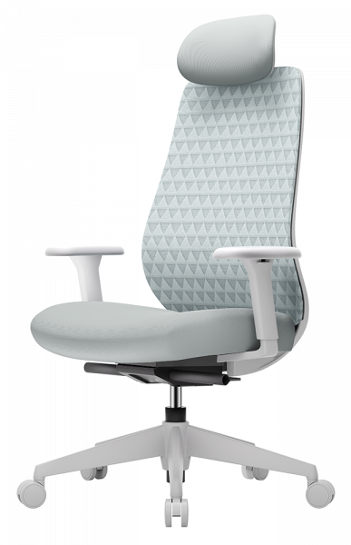 ЕРГОНОМИЧЕН СТОЛ MOKA WHITE СВЕТЛОСИН