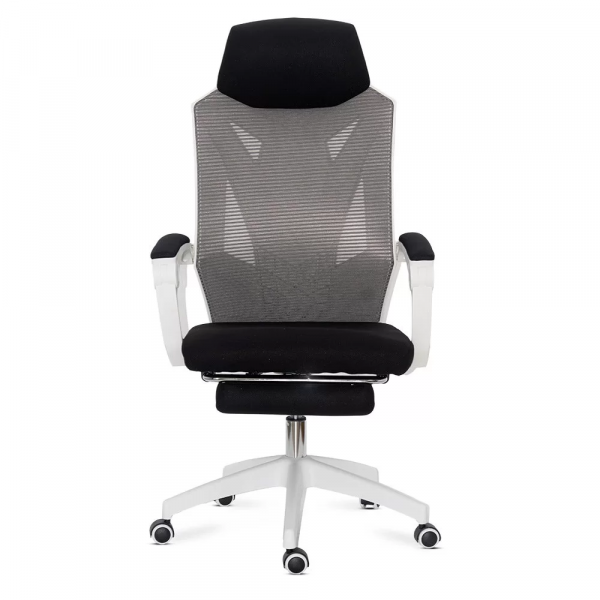 ЕРГОНОМИЧЕН ОФИС СТОЛ AMARO 2 МЕШ СИВ