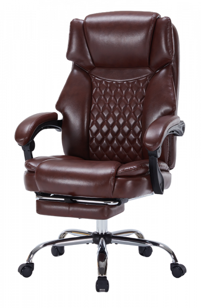 ДИРЕКТОРСКИ СТОЛ AIR MAX ЕКО КОЖА КАФЯВ