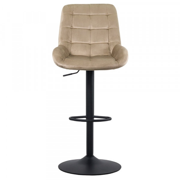 Бар стол в бежов цвят.