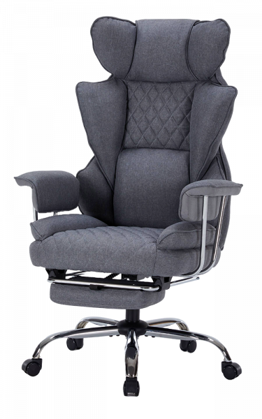 ДИРЕКТОРСКИ СТОЛ IMPERIAL ДАМАСКА СИВ