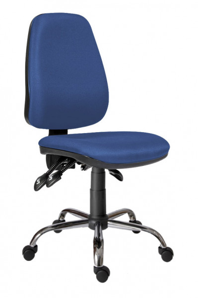 Работен стол 1140 в тъмносин цвят.