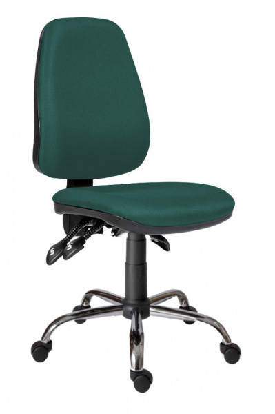 Работен стол 1140 в зелен цвят.