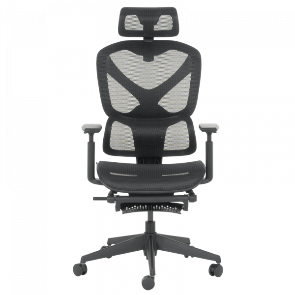 Черен ергономичен стол Colmar.