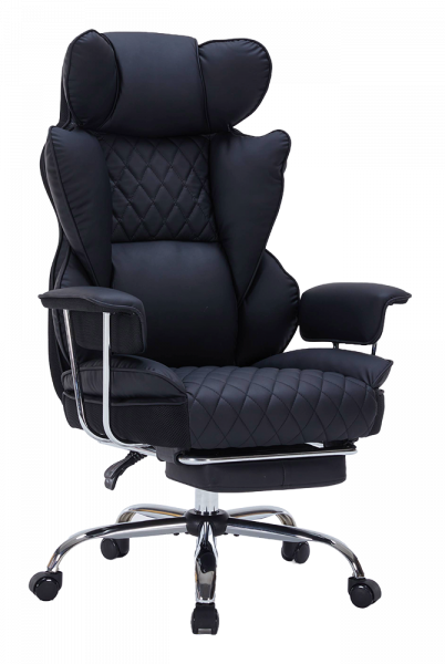 ДИРЕКТОРСКИ СТОЛ IMPERIAL ЕКО КОЖА ЧЕРЕН