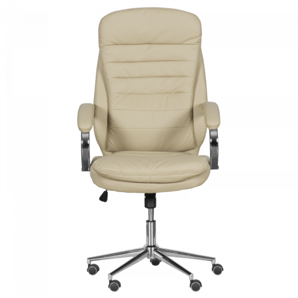 ДИРЕКТОРСКИ СТОЛ 6113-1 ХРОМ КРЕМ