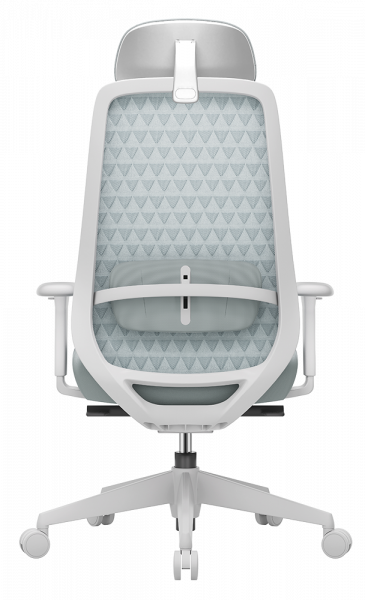 ЕРГОНОМИЧЕН СТОЛ MOKA WHITE СВЕТЛОСИН