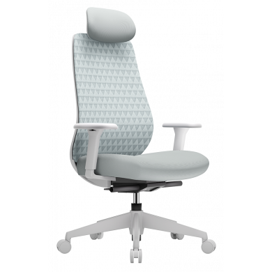 ЕРГОНОМИЧЕН СТОЛ MOKA WHITE СВЕТЛОСИН