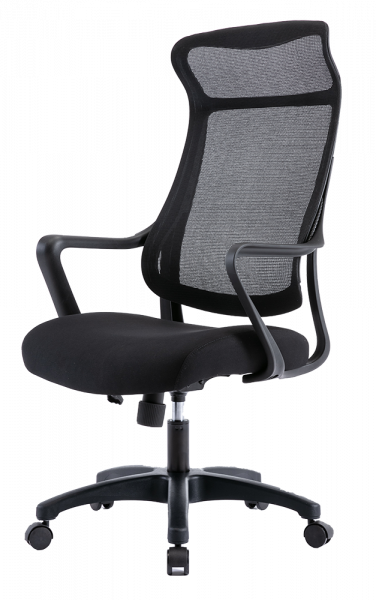 ЕРГОНОМИЧЕН СТОЛ SMOOTH BLACK ЧЕРЕН