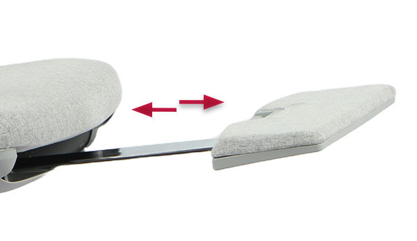 ЕРГОНОМИЧЕН СТОЛ AURA СИВ