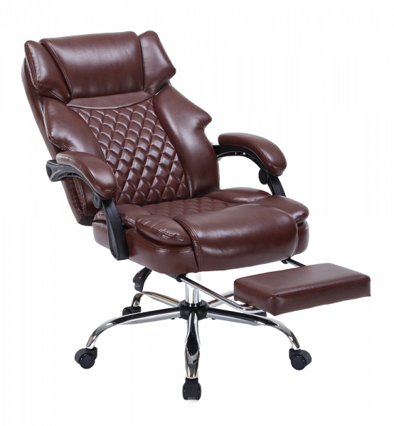 ДИРЕКТОРСКИ СТОЛ AIR MAX ЕКО КОЖА КАФЯВ