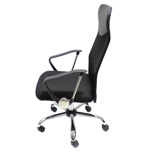 ДИРЕКТОРСКИ СТОЛ С ПОДЛАКЪТНИЦИ MONTI ЧЕРЕН