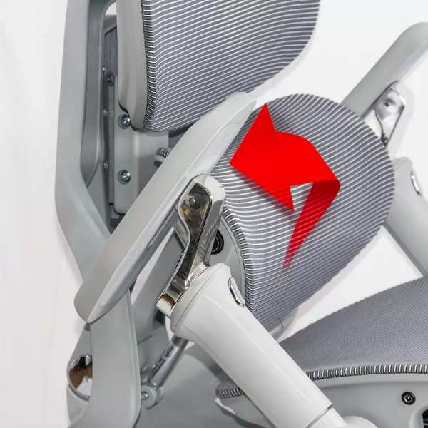 ЕРГОНОМИЧЕН СТОЛ MATRAX СИВ