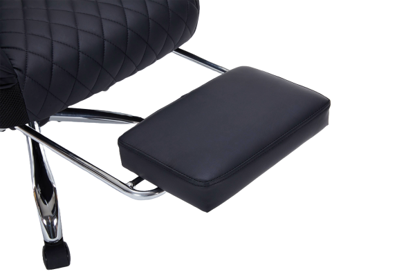 ДИРЕКТОРСКИ СТОЛ IMPERIAL ЕКО КОЖА ЧЕРЕН