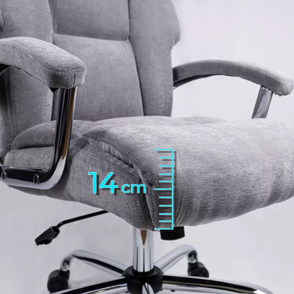 Сив директорски стол.