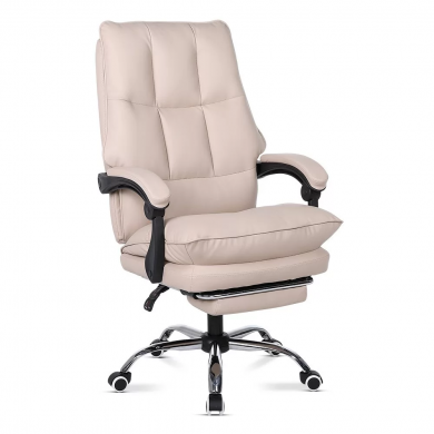 ДИРЕКТОРСКИ СТОЛ SOLOMON ЕКО КОЖА БЕЖОВ