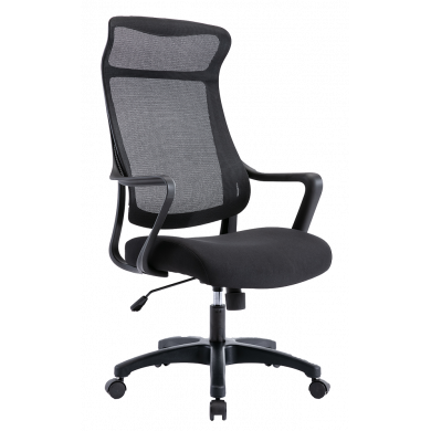 ЕРГОНОМИЧЕН СТОЛ SMOOTH BLACK ЧЕРЕН