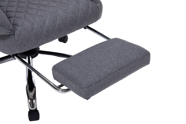 ДИРЕКТОРСКИ СТОЛ IMPERIAL ДАМАСКА СИВ