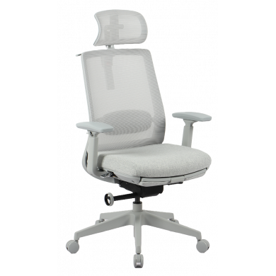 ЕРГОНОМИЧЕН СТОЛ AURA СИВ