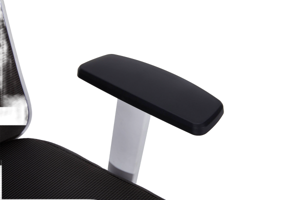 ЕРГОНОМИЧЕН СТОЛ VELLA МЕШ ТЪМНОСИВ