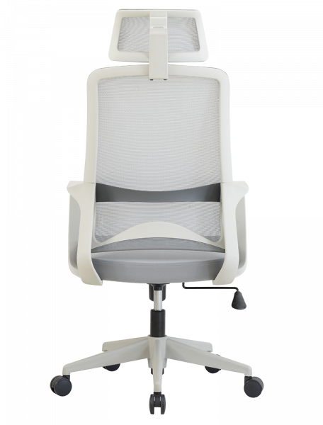 СТОЛ ЕРГОНОМИЧЕН LUMINA ДАМАСКА + МЕШ СИВ