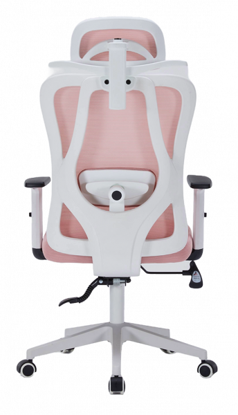 ЕРГОНОМИЧЕН СТОЛ VELLA МЕШ РОЗОВ