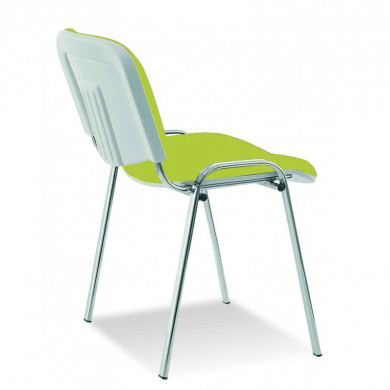 ПОСЕТИТЕЛСКИ СТОЛ ISO BIANCO ХРОМ ДАМАСКА YB156