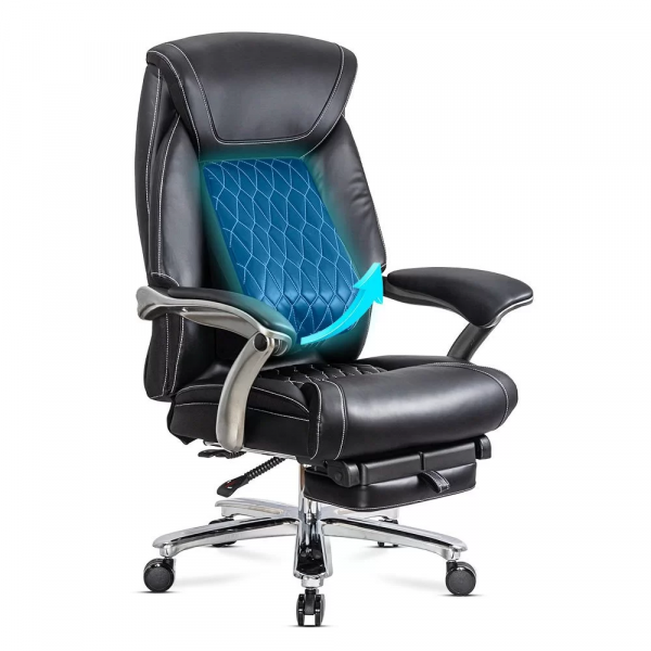 Черен директорски стол.