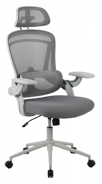 ЕРГОНОМИЧЕН СТОЛ ELORA СИВ