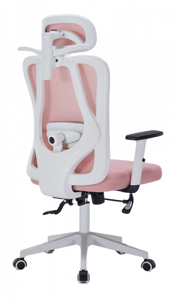 ЕРГОНОМИЧЕН СТОЛ VELLA МЕШ РОЗОВ