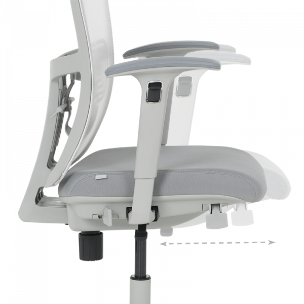 ЕРГОНОМИЧЕН СТОЛ BREVES СИВ