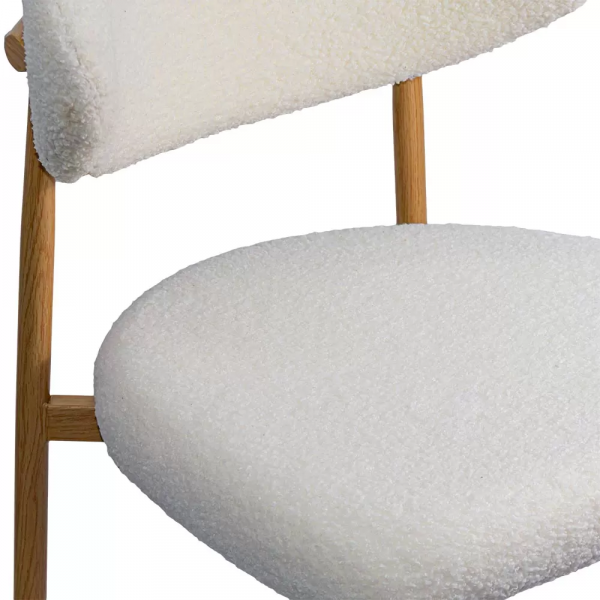 ТРАПЕЗЕН СТОЛ TAMARA БУКЛЕ КРЕМ