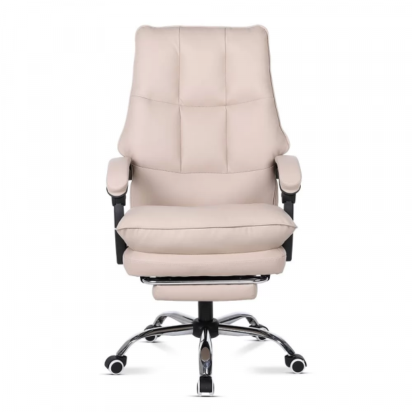 ДИРЕКТОРСКИ СТОЛ SOLOMON ЕКО КОЖА БЕЖОВ