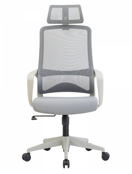 СТОЛ ЕРГОНОМИЧЕН LUMINA ДАМАСКА + МЕШ СИВ