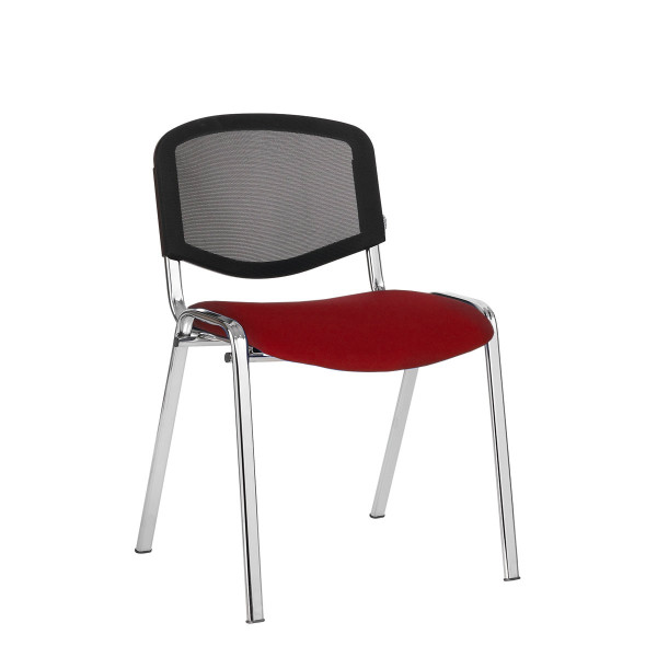 ПОСЕТИТЕЛСКИ СТОЛ TAURUS NET ХРОМ ДАМАСКА C* - 5 ЦВЯТА