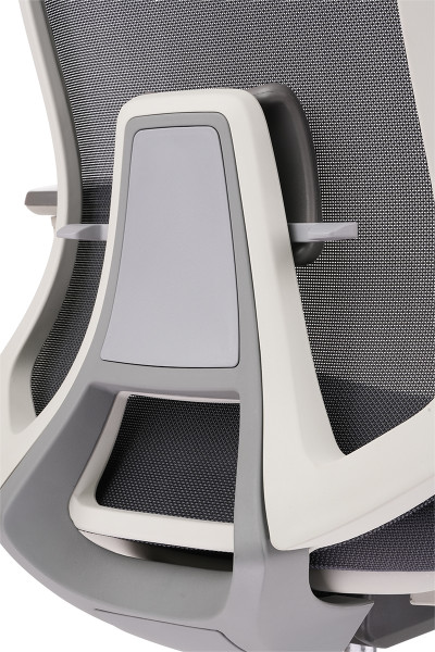 Ергономичен стол Dario в сив цвят.