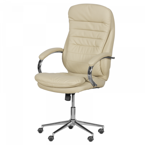 ДИРЕКТОРСКИ СТОЛ 6113-1 ХРОМ КРЕМ