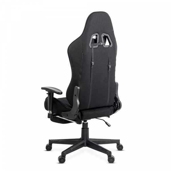 Геймърски стол в черен цвят.