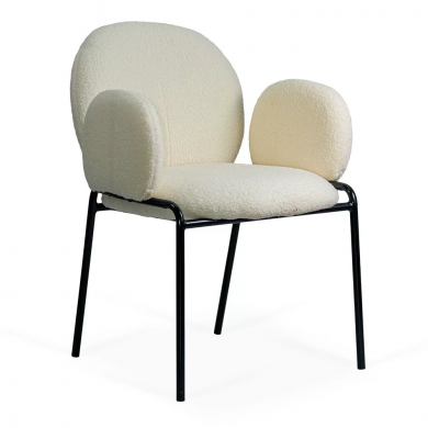 ТРАПЕЗЕН СТОЛ SAMANTA БУКЛЕ КРЕМ