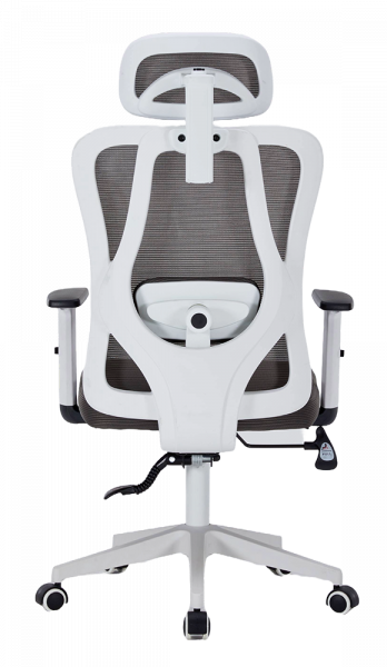 ЕРГОНОМИЧЕН СТОЛ VELLA МЕШ ТЪМНОСИВ