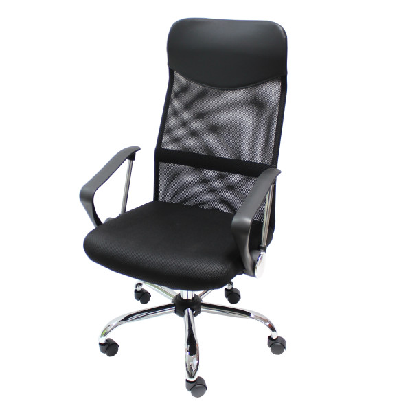 ДИРЕКТОРСКИ СТОЛ С ПОДЛАКЪТНИЦИ MONTI ЧЕРЕН