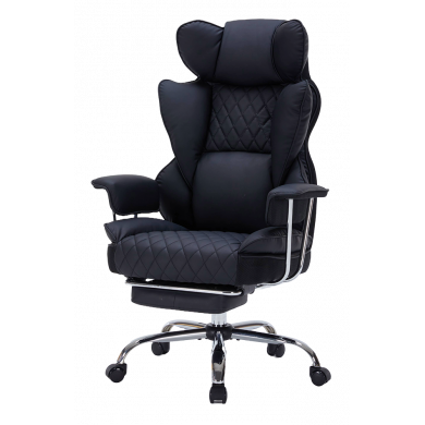 ДИРЕКТОРСКИ СТОЛ IMPERIAL ЕКО КОЖА ЧЕРЕН