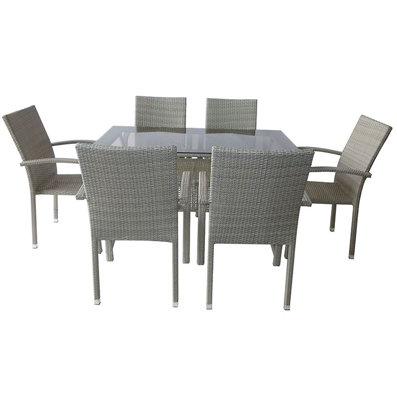 КОМПЛЕКТ AMBUSS PVC РАТАН БЕЖОВ