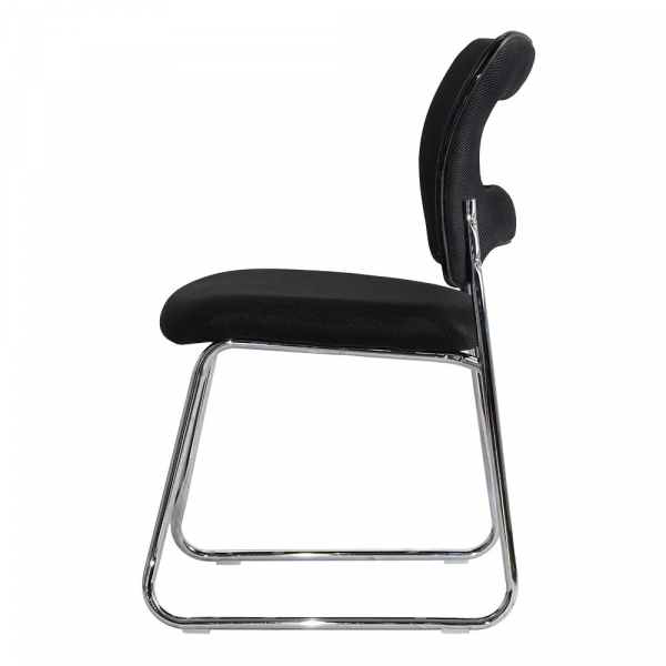 Черен посетителски стол.