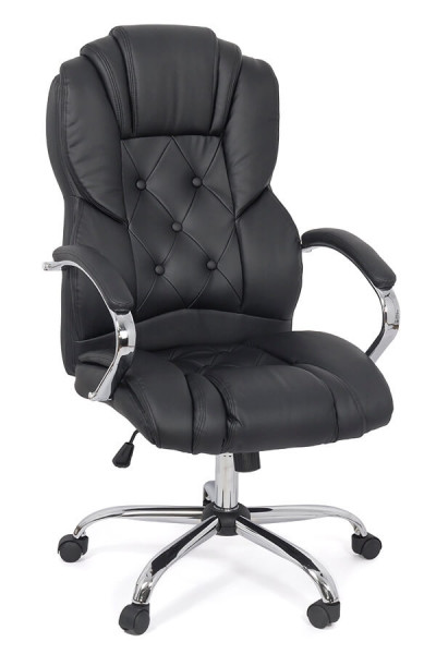 Директорски стол в черен цвят.