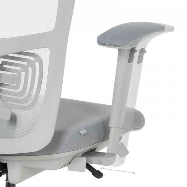 ЕРГОНОМИЧЕН СТОЛ BREVES СИВ