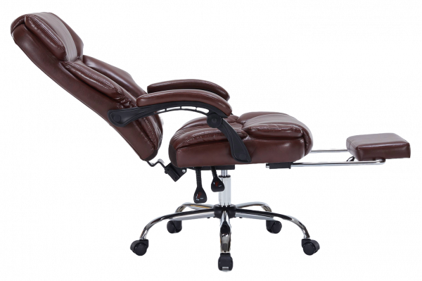 ДИРЕКТОРСКИ СТОЛ AIR MAX ЕКО КОЖА КАФЯВ